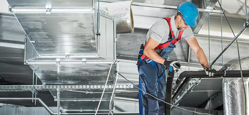 Precise Air Duct Vent Installation in Converse